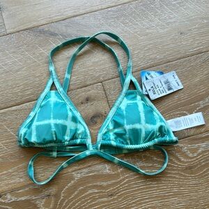 NWT RVCA Bikini Top sz S
